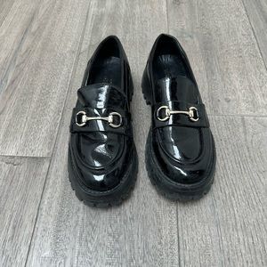 Call It Spring chunky loafer women’s size 7.5 vegan leather